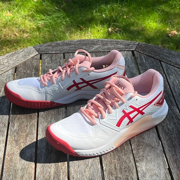 BNIB Asics Gel Challenger 13 / Women's 9.5 / White/Cranberry - Picture 2 of 16